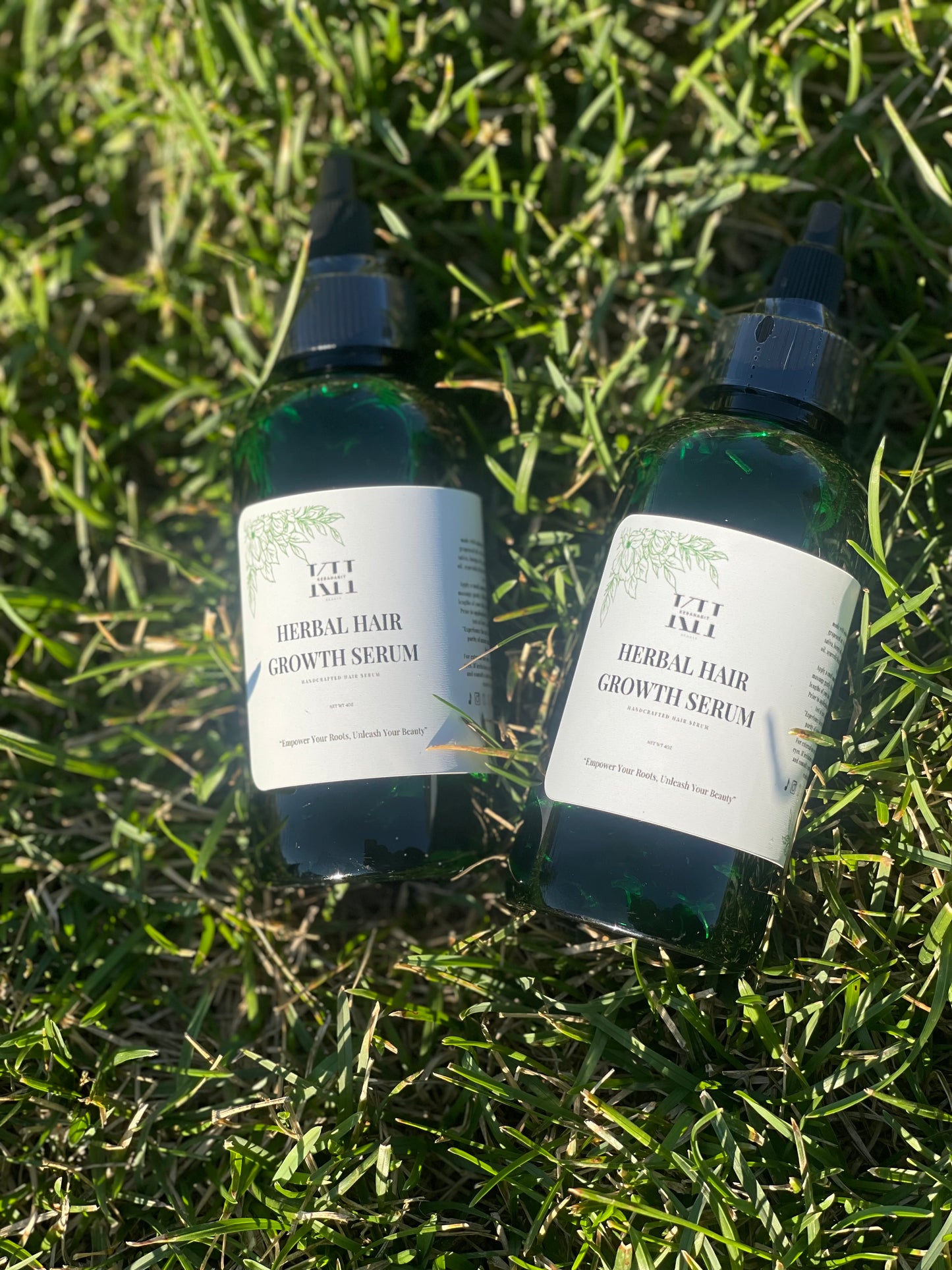 Herbal Hair Growth Serum – Get 2 - 4oz Bottles;🌿✨